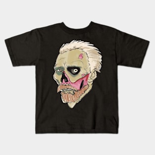 zombie van gogh Kids T-Shirt